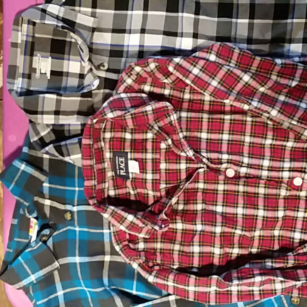 Boys 5t Button Up Shirts